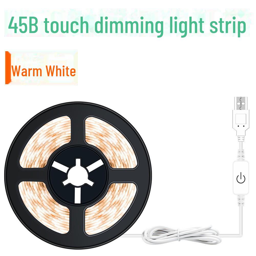 

Светодиодная лента с датчиком движения USB Smart для установки под кроватью или шкафом 5m + USB Touch Dimmable Light Strip теплый белый
