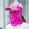 New Summer Quick Dry Cool Fold Baseball Cap Women Breathable Uv Protection Neck Cover Sun Hat Outdoor Men Hiking Visor Hats