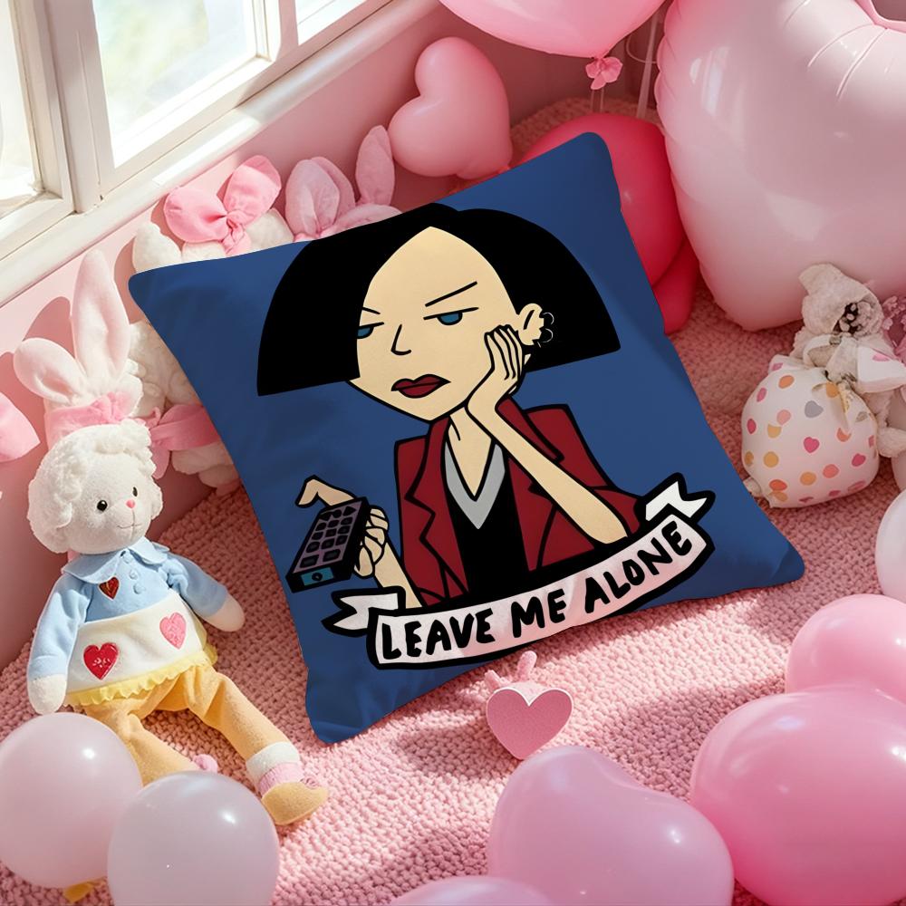 Anime D-Daria Cushion Cover Pattern Printed Pillowcase for Living Room Sofa Cushion Cover & Bedroom Decor
