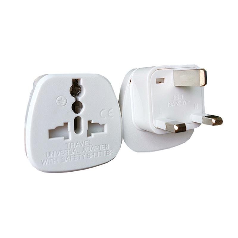 Hong Kong UK Travel Adapter: Multi-function One-to-Three Converter Socket