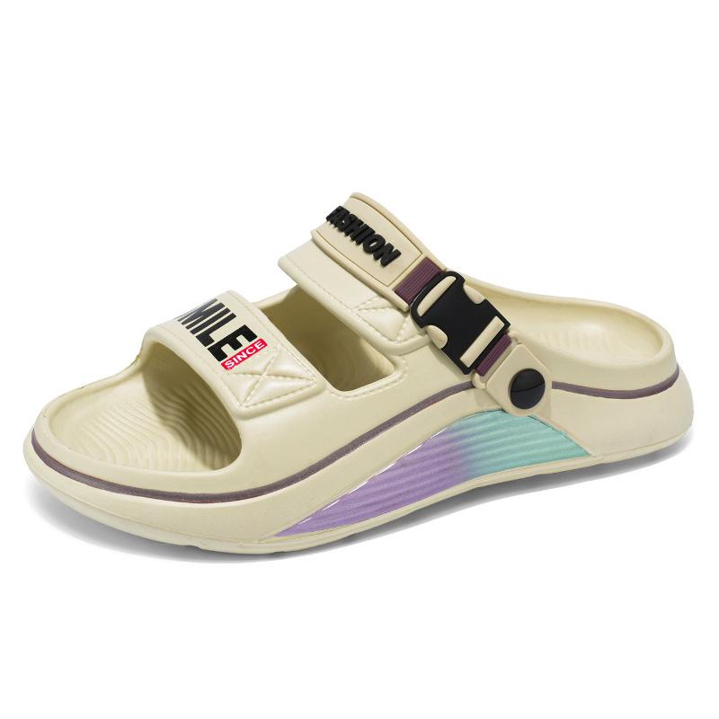

Couple Fashion Trend Platform Slippers Outdoor Home Indoor One-Flip Men s Beach Casual Cool Slippers 45