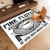 Rock Band P-Pink F-Floyd Print Area Rug - Soft,Washable Non-Slip Indoor Mat,Living Room,Home Office Decorative Rug