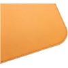 Sigel sous-main roll-up 80 x 30 cm simili cuir jaune