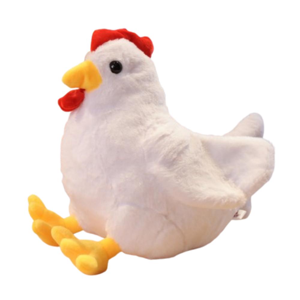Rooster Chick Doll Throw Pillow Hen Chicken Plush Dolls Simulation Chicken Plush Toy  Kids Gifts