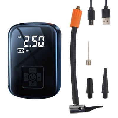 Portable Wireless Tire Inflatable Pump Inflator Compressor Car Electrical Air Pump Mounted Motorcycle Bicycle Ball LCD Display