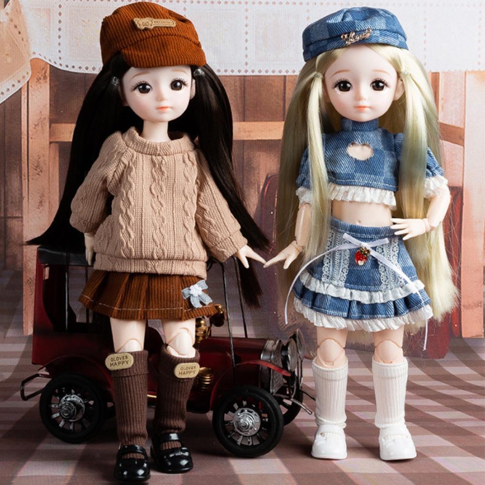 

BJD Dolls BJD Dolls and Clothes Hinged Doll Articulated Doll Girl Kids Gift Q