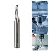 Precise Router Bit Single Flute End Mill For Aluminum Cutting With HSS Material In Multiple Size Machining Part