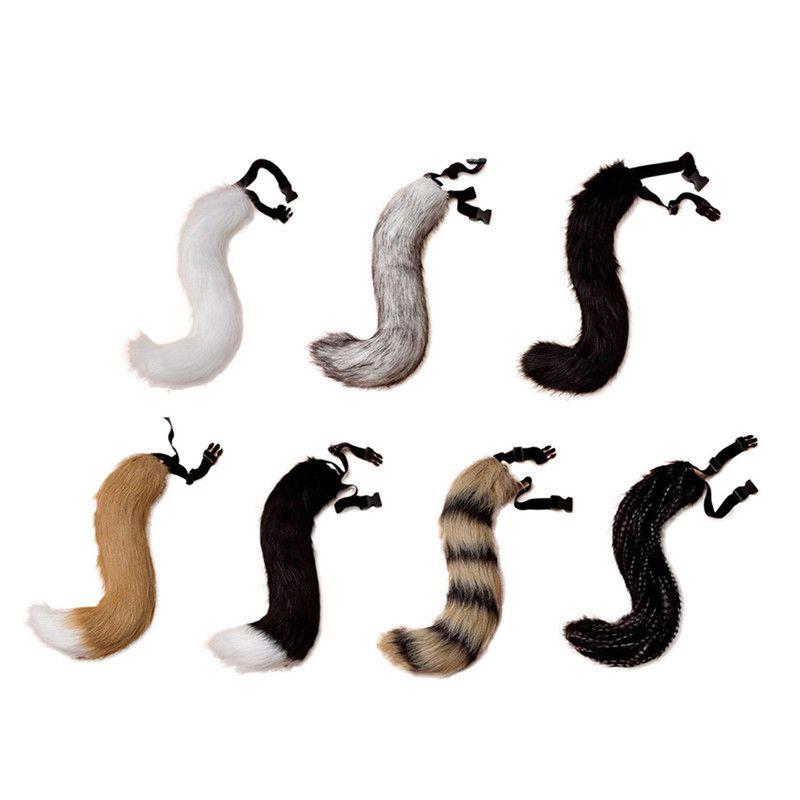 Soft And Fluffy Beast Tail For Halloween Christmas And Animal Roleplay
