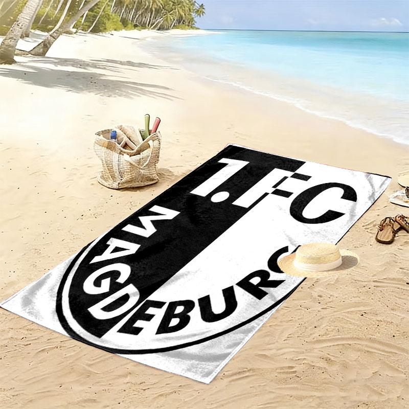 FCM Glory Print Beach Towel, Large Soft Quick Dry Towel for Beach Camping Swimming