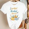 Fashion Womens Pumpkin Spice Coffee Thanksgiving Halloween Casual Crew Neck Short Sleeve Tshirt Women  T Shirt