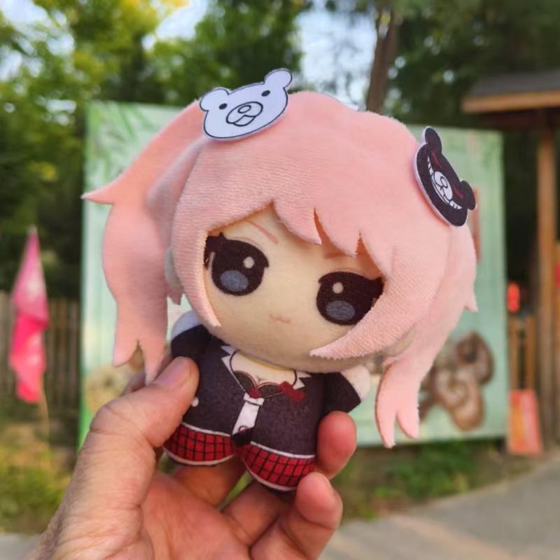 10cm Chiaki Nanami Katoenen Pop Japanse Anime Nanami Pluche Zacht Gevuld Speelgoed Sleutelhanger Hanger Cadeaus