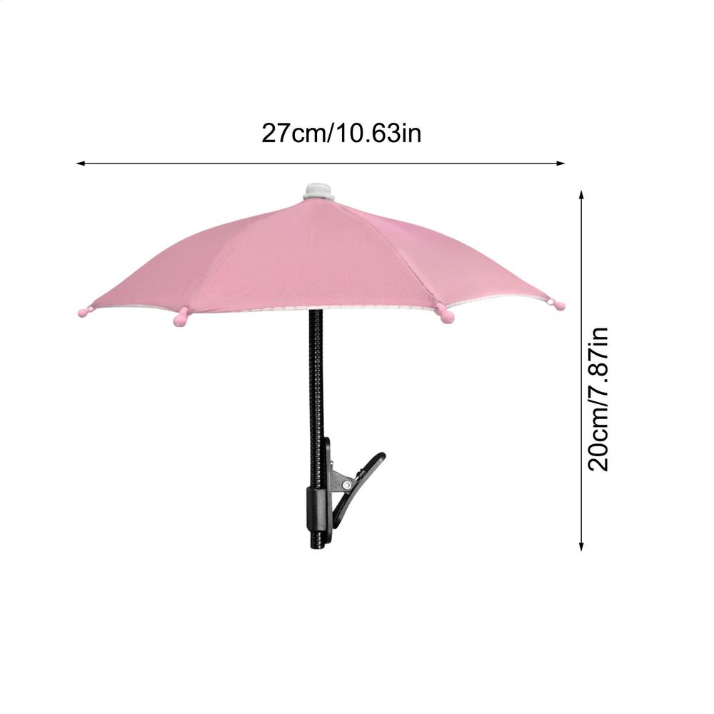 Cell Phone Umbrella Creative Mini Umbrella Phone Stand Universal Waterproof Holder Portable Outdoor Rain Sun Accessories