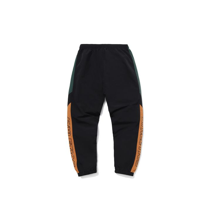 Li Ning Loose Fit Printed Knit Sports Pants Unisex Bottoms Black AYKQ825-3