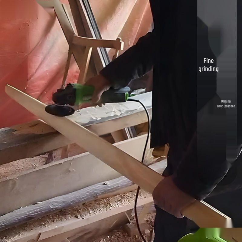 Doppelhaken-Tragestange aus Massivholz - Verdickte Zypresse, Traditionelles Haushalts-/Landwirtschaftsdesign