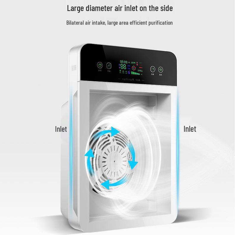 Home Air Purifiers: Bilingual, Odor Removal, UV & Negative Ion Tech, EU Standard