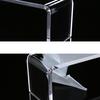 Acrylic Display Riser,Thicken 8mm Clear Display Shelf for Cupcake Stand,Figurines,Collectibles Kitchen Bathroom Home Organizer
