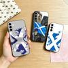 S-Schottland Schottische Flagge Handyhülle Für Samsung Galaxy A73,A72,A71,A70,A53,A52,A51,Andere Weiche Schwarze Hülle