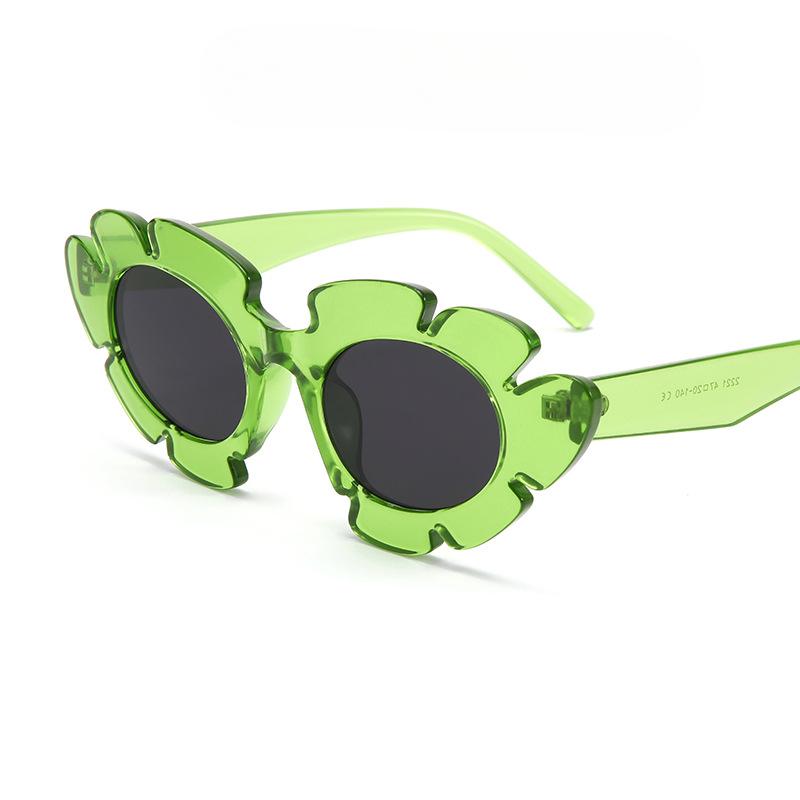 Blume Katzenauge Sonnenbrille Französisch Retro Ins Party Online Promi Sonnenblume Flut Sonnenbrille Weiblich