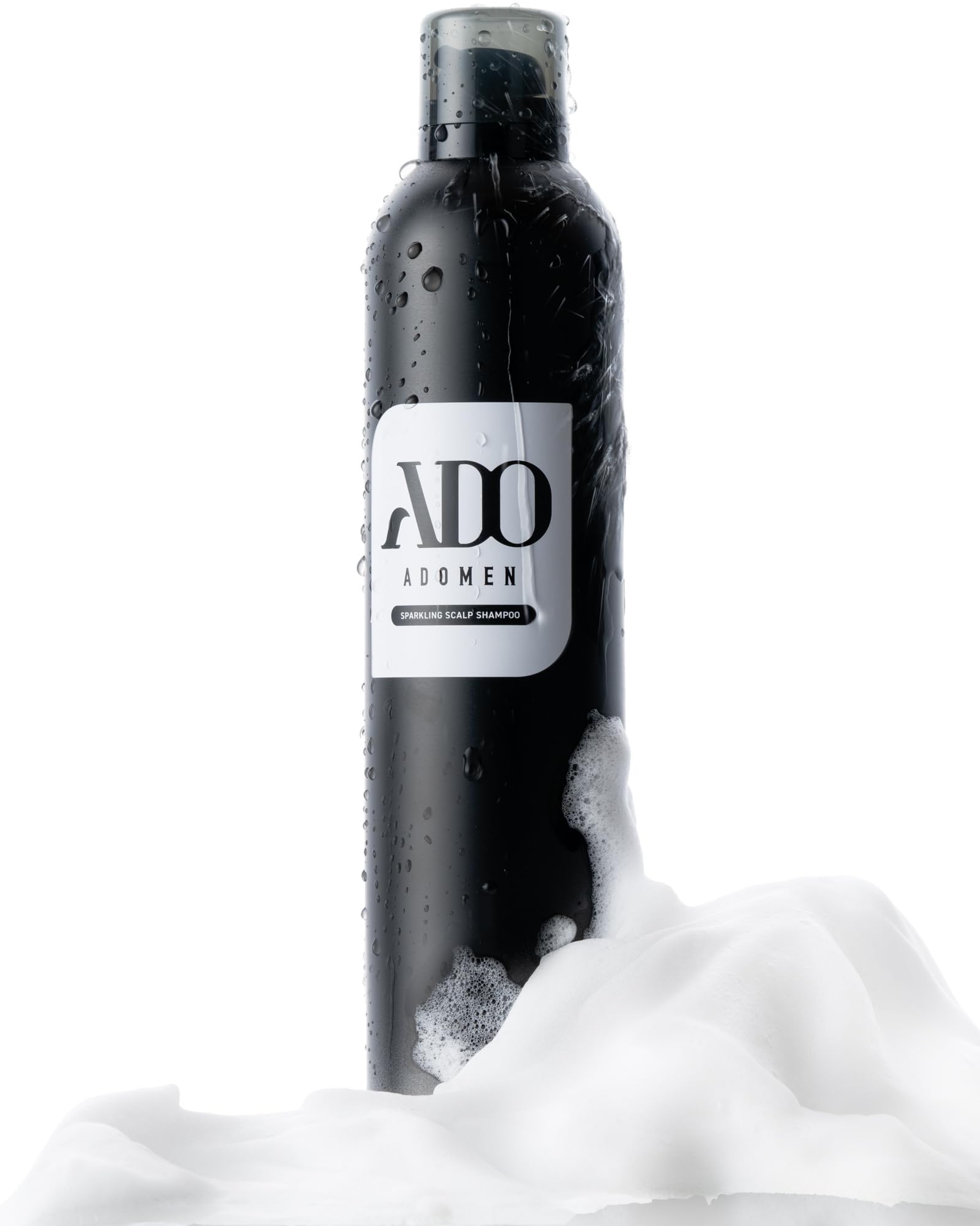 

ADOMEN Carbonated Shampoo for Men, Scalp Shampoo, Silicone-Free [Dense Foam [Scalp Refreshing Odor Care] Supervised by a Hair Diagnostician] Large