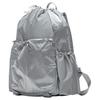 New New Balance Nylon Backpack Unisex Silver NBGCEF70491