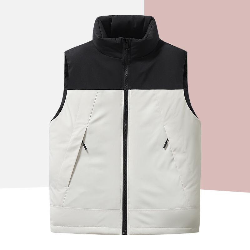 Autumn and Winter Sports and Leisure Cotton Vest Vest Jacket Large Size Vest Thickened Vest