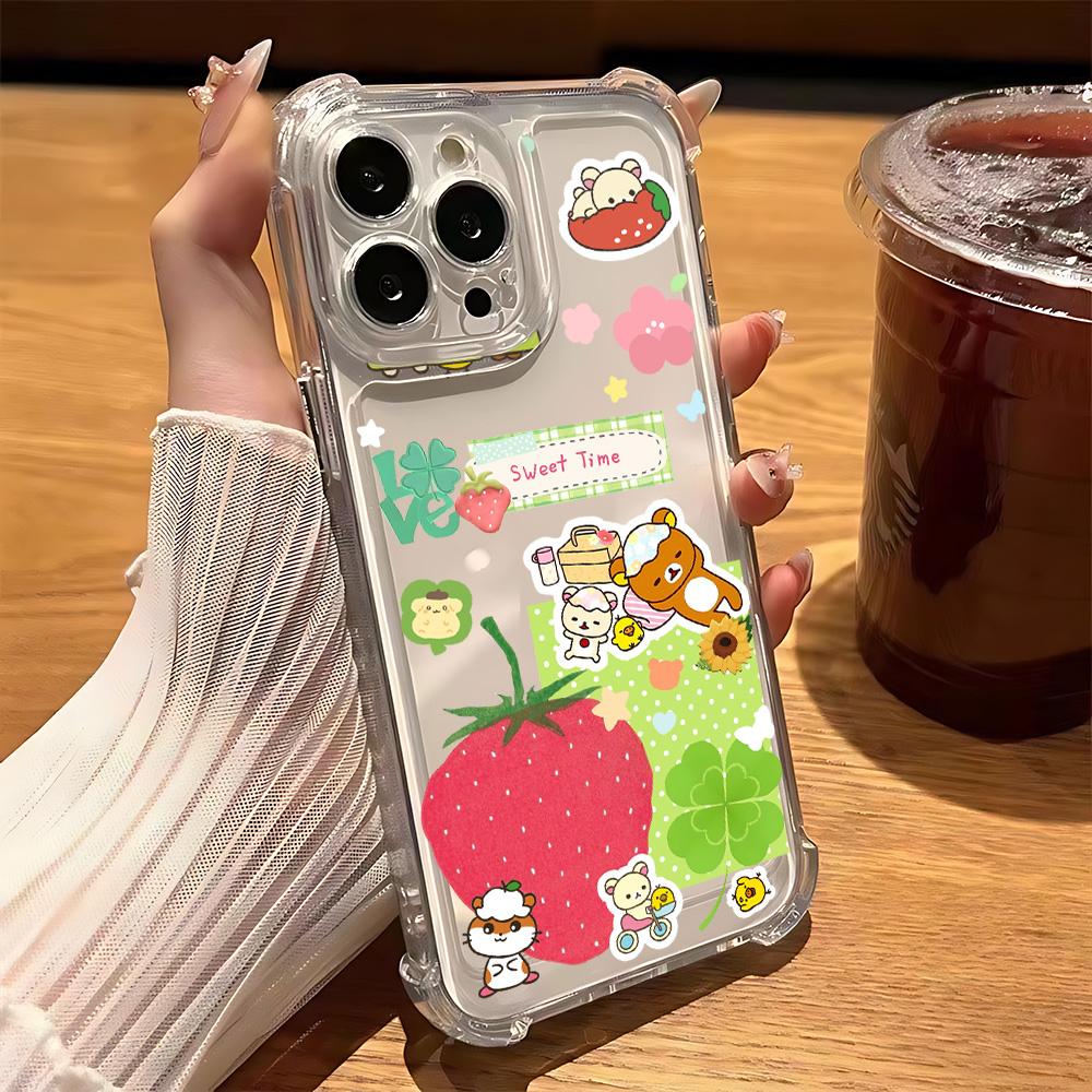 

Rilakkuma Phone Case For vivo V40 V30 V29 V27 V27E V25 V23 Y02 Y76 Y38 Y28 Y03 Y17s Y19S Y78 Y36 Y27 Y35 Lite Pro 4G 5G vivo V23 5G