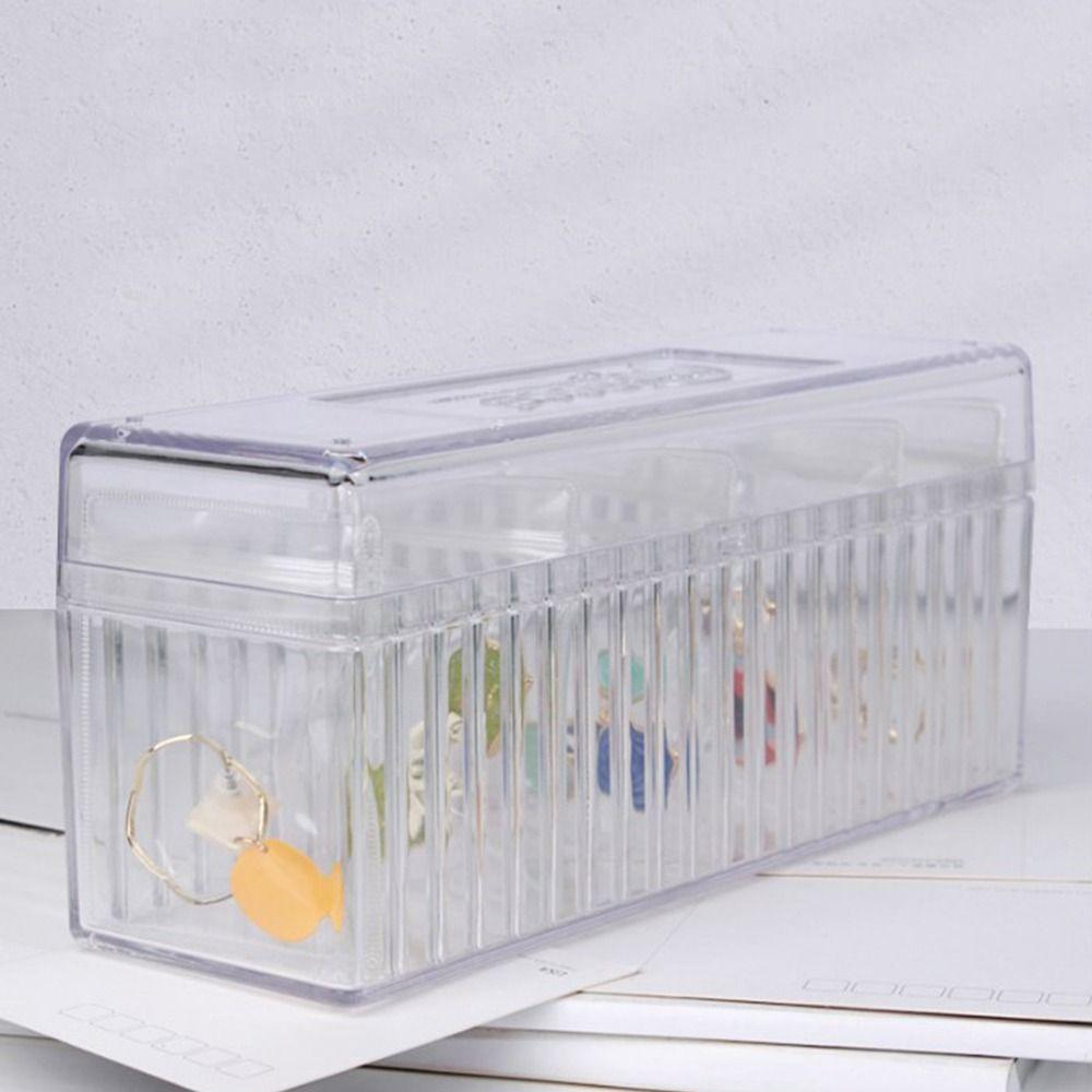Portable Jewelry Bag Clear Jewelry Organizer Keep Neat Jewelry Storage Case  Travel