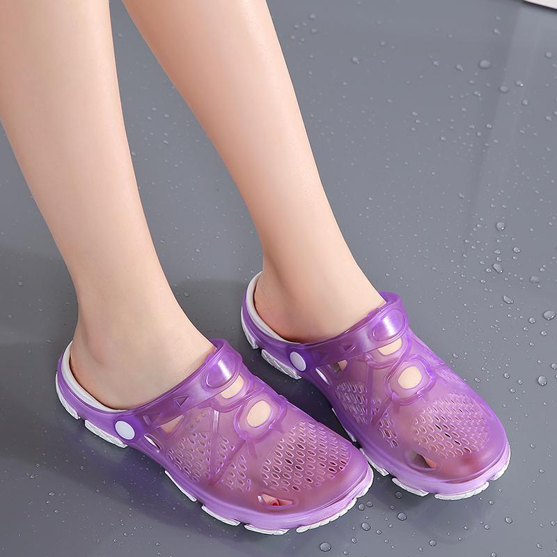 Sandales pour femmes, tongs, chaussures plates, chaussures de plage, chaussures d'eau à séchage rapide, sandales d'été