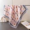 Luxury 70X70Cm Square Silk Scarf For Women Cute Cartoon Dachshund Pattern Shawls Wrap Fashion Accessory Hair Tie Bandana Hijab