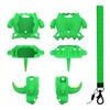Silicone Protective Case Anti-Scratch Shockproof Skin Cover Sleeve Cartoon Dinosaur with Lanyard for Tamagotchi Paradise