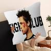 Movie Fight Club Cushion Cover Car Throw Pillow Case For Sofa Car Christmas Gift 40x40cm 45x45cm