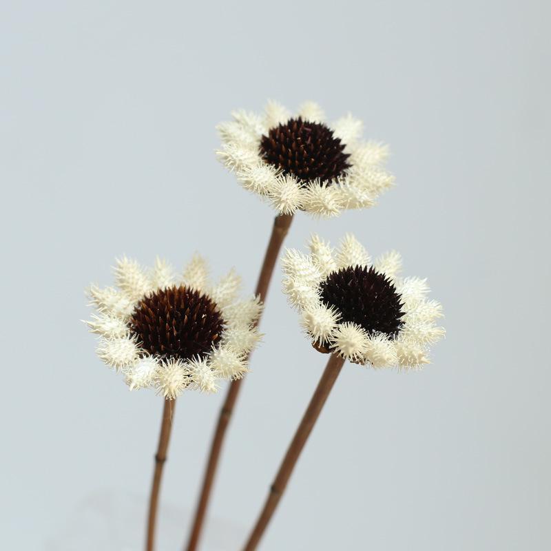 Yunnan Dried & Immortal Flowers Bouquet: Baby's Breath, Roses, Forget-Me-Nots for Home & Homestay Decor