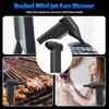 130000 RPM Mini Air Blower Electric Turbo Jet Fan Air Duster 3 Gear Turbo Violent Blower Rechargeable Industrial Duct Fan