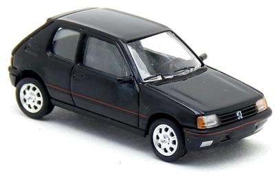 PCX87 Peugeot 205 GTI 1984 Black Peugeot 205 GTI Premium Classics Diecast Car HO Scale 1/87