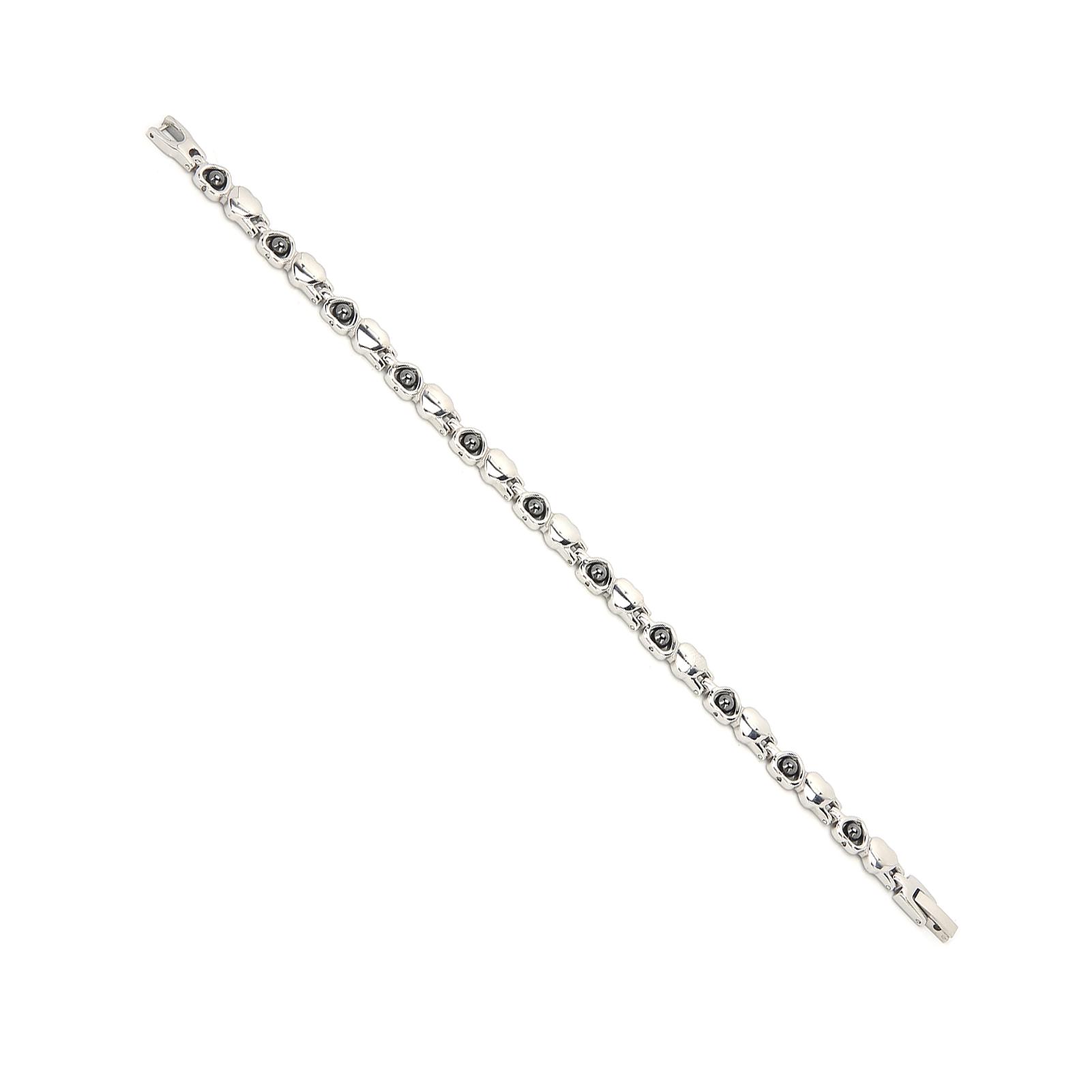 Hollow Heart Pattern Bracelet AntiFatigue Magnetic Therapy Bracelet Jewelry for Women