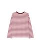 Seuteulaipeumagalin Stmg Logo Striped Long Sleeve Pink