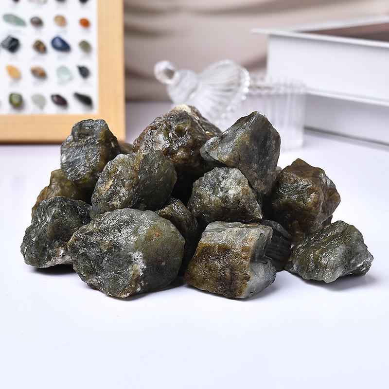 Natural Moonstone Crystal for Succulent Bonsai, Aquarium, and Decorative Use