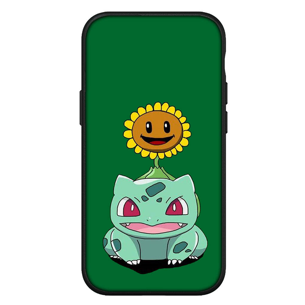 Cover for iPhone 17 16 15 Xiaomi Poco Redmi Note 14 13 12 11 Pro Max X 16e Samsung Galaxy S25 S24 S23 OPPO Huawei Pikachu Bulbasaur Casing Phone Case