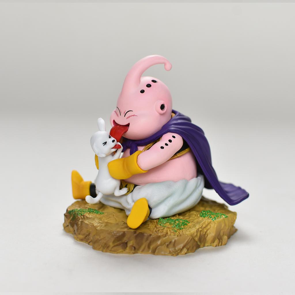 8cm Dragon Ball Majin Buu Figurki Anime Wersja Q Figurka PVC Statua Model GK Zabawki Kolekcjonerska Dekoracja Biurko Prezenty