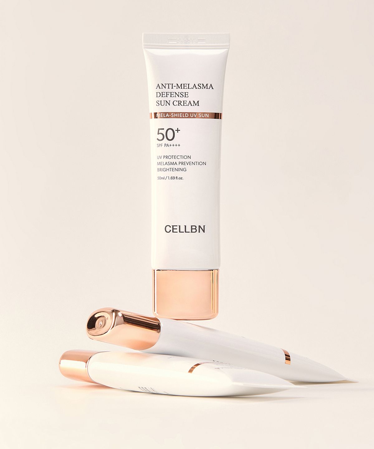 Selvien Anti-Melasma Defense Sun Cream 50ml Tone-up Radiance Triple Function Hypoallergenic