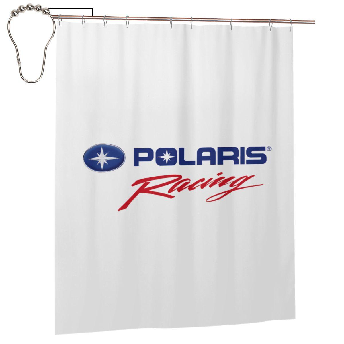 

Шторка для душа с логотипом Polaris, полиэстер, водонепроницаемая, с крючками W60H190(CM)-1 Pcs
