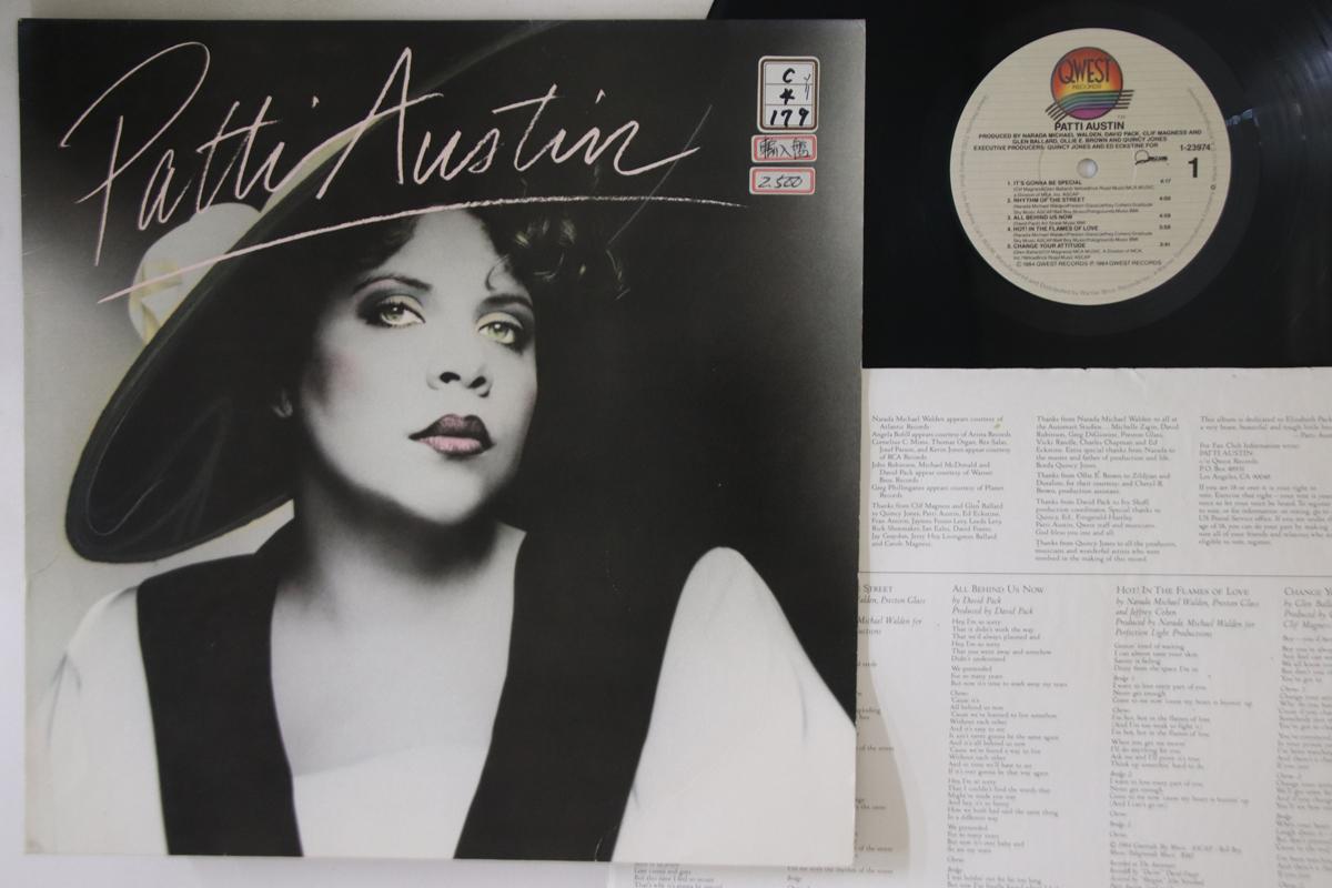 

LP Record PATTI AUSTIN - Patti Ausrin 123974 QWEST 1984 US Soul/Funk Used