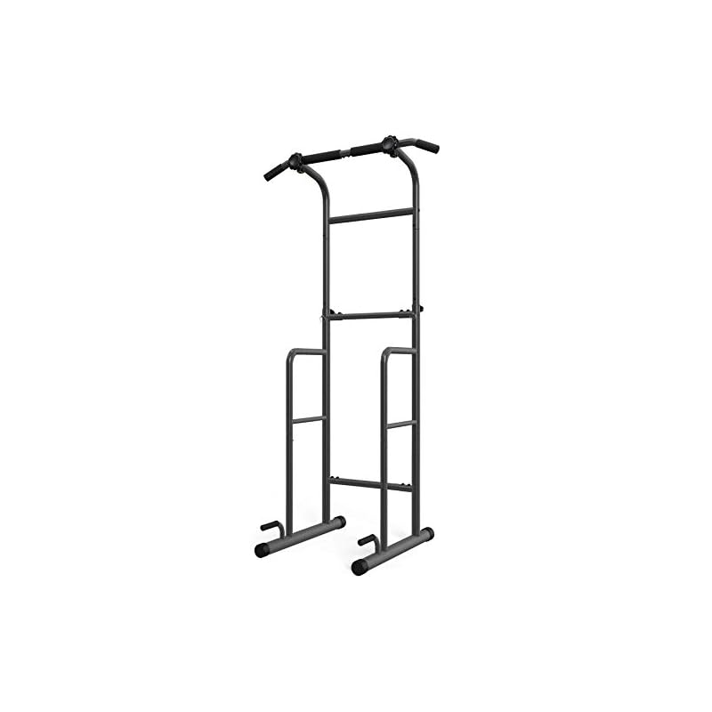 YouTen Folding Hanging Exercise Machine with 8 Adjustable Levels, 220cm Height, Pull-Up Bar, Strength Training, Chin-Ups, Chin-Up Machine, Hanging