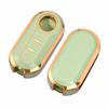 Fashion Car Key Case Cover For Fiat 500 Ducato Panda 500L Punto Lancia Musa For Citroen For Citroen Car Keyring Luxury Leather