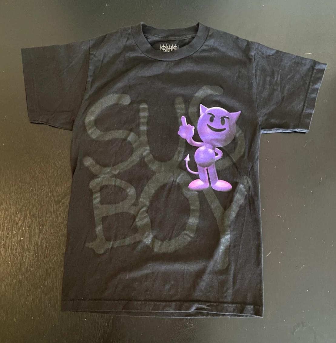 

Sus Boy Purple Devil 100% Cotton T-shirt Mens Tees Top Streetwear, Size: Small 2XL