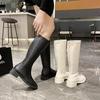 Knee High Boots for Women Classic Solid Color Boots Plus Size Fashion Boots Tall Boots