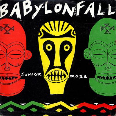 LP Record JUNIOR ROSS - Babylon Fall NONE Stars 1992 Jamaica Reggae, Ska & Dub Used