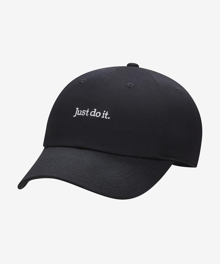 NIKE Club Unstructured Tennis Cap - Black:White / Fb5370-010