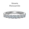 Stilvoller S925 Sterling Silber Ring für Mädchen - Leichter Luxus, Super Glänzend, Modern für den täglichen Gebrauch