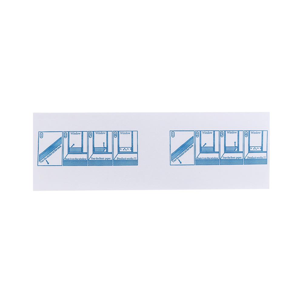 20 Pcs Non-Toxic Flies Window Stickers Single-Sided Fly Glue Board Fly Traps Fly Sticker  Household